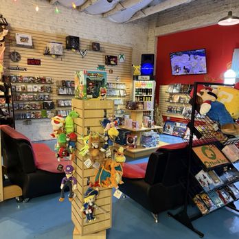 1-Up Retro Video Games - Lounge area - Video Game Stores Near Me - Sacramento, California 1-Up Retro Video Games - Lounge area - Video Game Stores Near Me - Sacramento, California