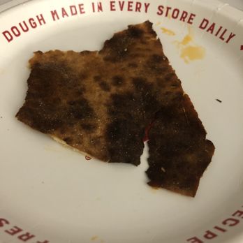 Marco's Pizza - Charred bottom crust peeled off nasty, gross pizza. Inedible. - Pizza Near Me - San Antonio, Texas Marco's Pizza - Charred bottom crust peeled off nasty, gross pizza. Inedible. - Pizza Near Me - San Antonio, Texas