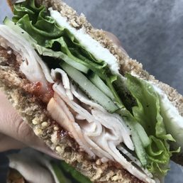 Smokey Mountain Sandwich On Dakota bread. So fresh with great textures and complimentary flavors! Smokey Mountain Sandwich On Dakota bread. So fresh with great textures and complimentary flavors!