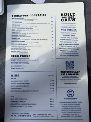 Menu photo 2 BRU Burger Bar - Fort Wayne Fort Wayne, IN Menu photo 2 BRU Burger Bar - Fort Wayne Fort Wayne, IN