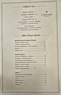 Menu photo 5 The Osprey Orlando, FL