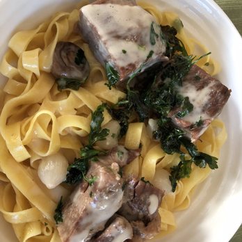 St Lawrence Restaurant - Blanquette de Veau - braised veal in a cream sauce with egg noodles - French Near Me - Vancouver, British Columbia St Lawrence Restaurant - Blanquette de Veau - braised veal in a cream sauce with egg noodles - French Near Me - Vancouver, British Columbia