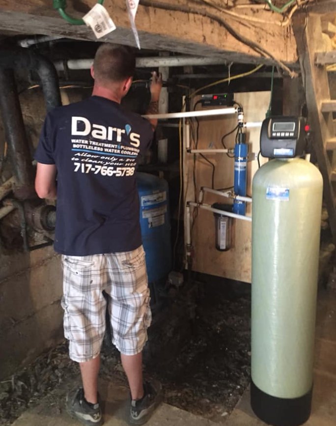 Slide of Darr's Water Treatment