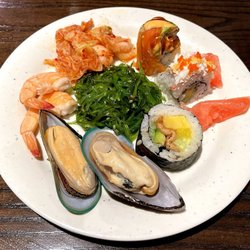 Joy Wok Super Buffet - My Selections from the Weekday Lunch Seafood and Sushi Bars