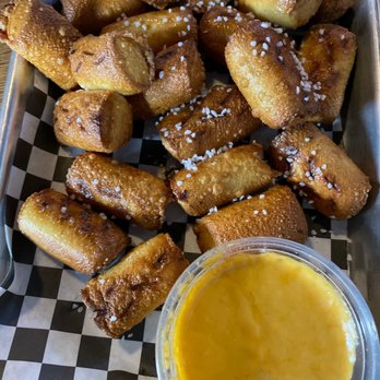 Firehouse Tavern - Pretzel hoses appetizer - American Near Me - Akron, Ohio