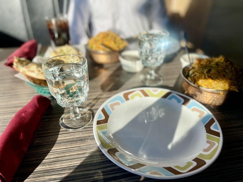 Food from G1 Indian Restaurant