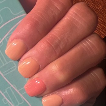 Happiness Nails Spa - This is how "dipped nails "look like ... naturally thin and not thick like gel or acrylic ... - Nail Salons Near Me - Porterville, California Happiness Nails Spa - This is how "dipped nails "look like ... naturally thin and not thick like gel or acrylic ... - Nail Salons Near Me - Porterville, California