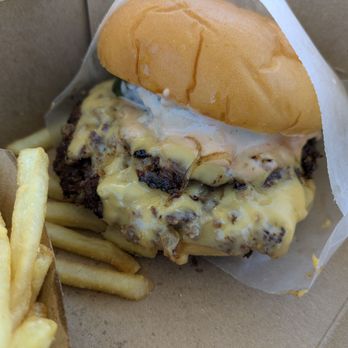 The Win-dow - Dbl Cheeseburger n Fries - Burgers Near Me - Santa Barbara, California The Win-dow - Dbl Cheeseburger n Fries - Burgers Near Me - Santa Barbara, California