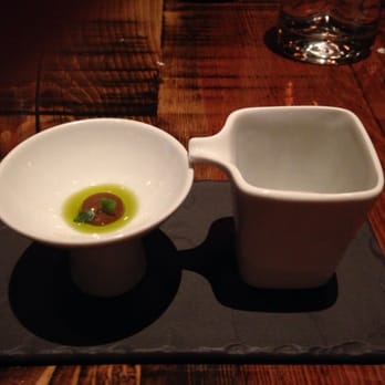 Trokay - Porcini consommé. - New American Near Me - Truckee, California