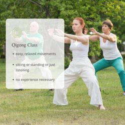 Steffi Black Mindful Guide - Online qi sessions twice a week and community centre presentations