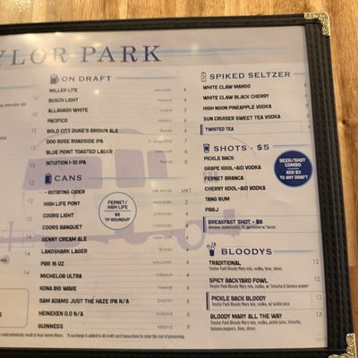 Menu photo 2 Treylor Park - Saint Augustine St. Augustine, FL