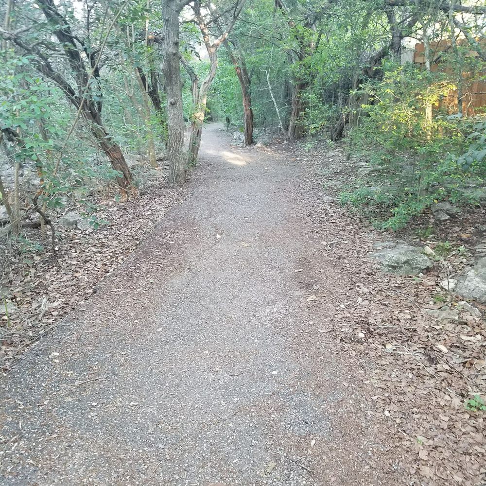 Trail in the beginning Trail in the beginning