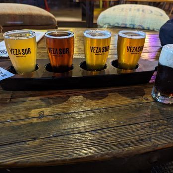 Casa La Rubia - Our flight + cafe con flan - Breweries Near Me - Miami, Florida Casa La Rubia - Our flight + cafe con flan - Breweries Near Me - Miami, Florida