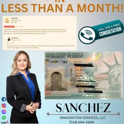 Sanchez Immigration Services - Green Card Renewal.
