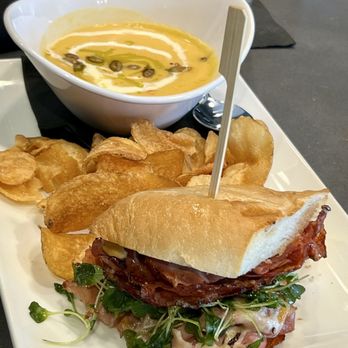 Gypsum Grill - Italian and butternut soup - Venues & Event Spaces Near Me - Grand Rapids, Michigan
