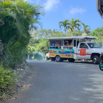 Mountain Top - Just though the other tour bus with mcdonalds logo and stuff looked cool - Local Flavor Near Me - Saint Thomas, Virgin Islands