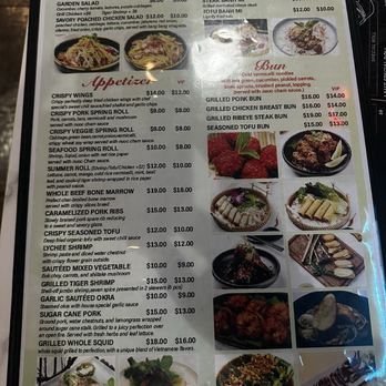 Lau Vietnamese Pho - Menu - Desserts Near Me - Saint James, New York