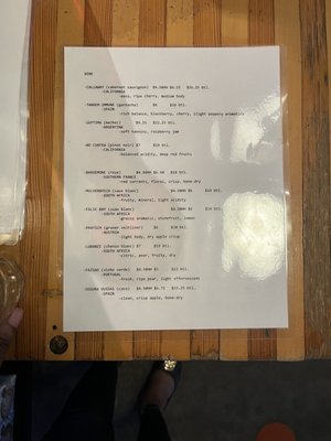 Menu photo 1 Antidote Coffee Houston, TX