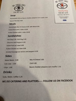Menu photo 1 Menu photo 1