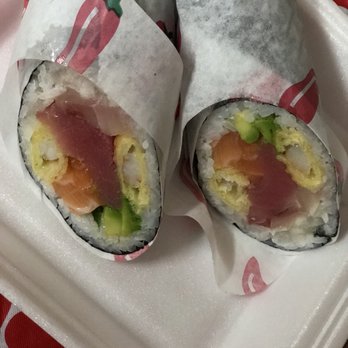Yummy Sushi Burrito - Sashimi burrito - Sushi Bars Near Me - Stockton, California Yummy Sushi Burrito - Sashimi burrito - Sushi Bars Near Me - Stockton, California