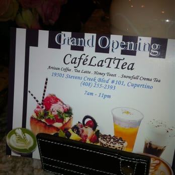 Cafe LaTTea - Cafes Near Me - Cupertino, California
