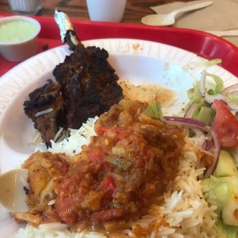 VA Kabob House - Springfield - Lamb chops with eggplant. Half the lamb chop order isn't picture, but you get a good amount - Afghan Near Me - Springfield, Virginia VA Kabob House - Springfield - Lamb chops with eggplant. Half the lamb chop order isn't picture, but you get a good amount - Afghan Near Me - Springfield, Virginia