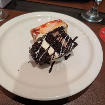 Avenida Brazil - Cheesecake + chocolate mousse cake - Brazilian Near Me - San Antonio, Texas Avenida Brazil - Cheesecake + chocolate mousse cake - Brazilian Near Me - San Antonio, Texas