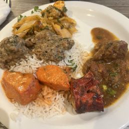 Goat and Tandoori Chicken, garlic chicken, Chicken Tikka