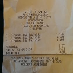 7-Eleven - Three little slurpees...