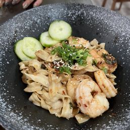 Spicy Scallion Noodles
