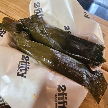 2Fifty Texas BBQ - Brisket Tamales - Barbeque Near Me - Riverdale Park, Maryland 2Fifty Texas BBQ - Brisket Tamales - Barbeque Near Me - Riverdale Park, Maryland