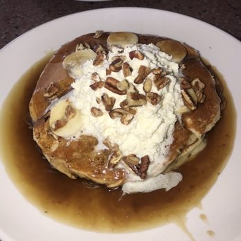 Another Broken Egg Cafe - Banana foster pancakes OMG - Breakfast & Brunch Near Me - Panama City Beach, Florida Another Broken Egg Cafe - Banana foster pancakes OMG - Breakfast & Brunch Near Me - Panama City Beach, Florida