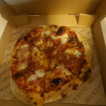 Olive & Hay - Calabria pizza. So good! - Italian Near Me - Napa, California Olive & Hay - Calabria pizza. So good! - Italian Near Me - Napa, California