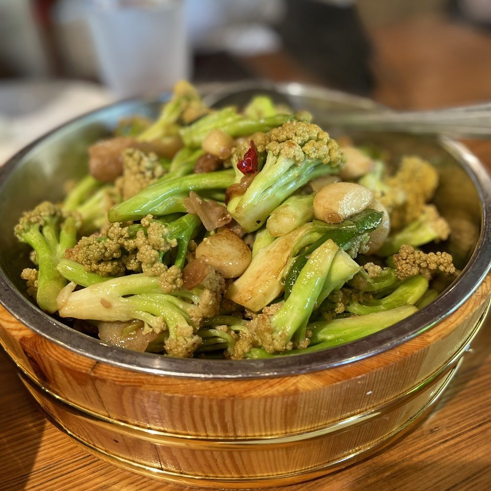 Easterly - E3Stir-Fried Cauliflower with Pork - Chinese Near Me - Santa Clara, California Easterly - E3Stir-Fried Cauliflower with Pork - Chinese Near Me - Santa Clara, California