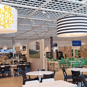 IKEA - This is what the dining area looks like from where I was seated.  At the very back is the serving area and you can also see the registers. - Kitchen & Bath Near Me - Jacksonville, Florida