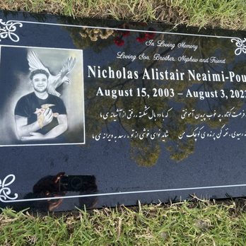 Eternity Memorials - My son's headstone! - Funeral Services & Cemeteries Near Me - Lake Forest, California Eternity Memorials - My son's headstone! - Funeral Services & Cemeteries Near Me - Lake Forest, California