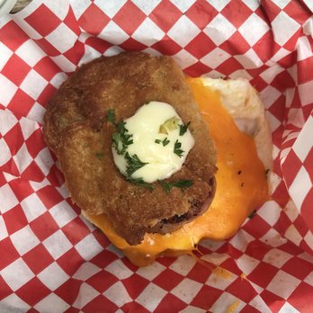 Biscuit Bitch - Gluten free bitchwich with spam - Breakfast & Brunch Near Me - Seattle, Washington Biscuit Bitch - Gluten free bitchwich with spam - Breakfast & Brunch Near Me - Seattle, Washington