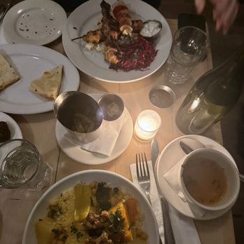 Cafe Mogador - Vegetable Couscous Chicken Grill - Moroccan Near Me - New York, New York