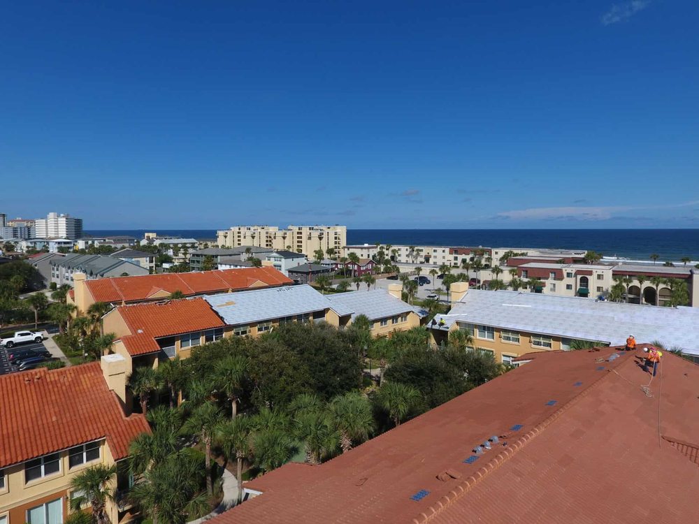 Slide of Eco Roofing Division