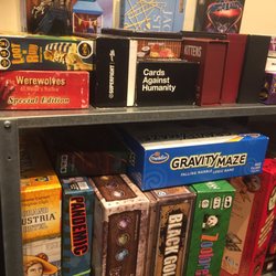 Tinker and Smithy Game Store - Their collection of board/card games is amazing
