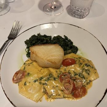 Atlantic Fish - Housemade Lobster & Scallop Ravioli - Seafood Near Me - Boston, Massachusetts