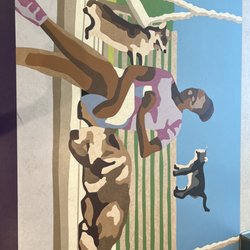 UCSF Medical Center - Floor mural, outpatient infusion center