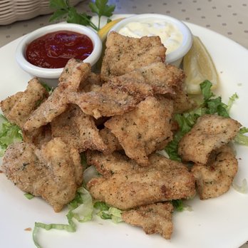 Sandbar & Grill - Fried calamari ($10.85) really fresh - Seafood Near Me - Monterey, California