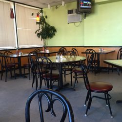 China Garden - Pretty much the only seating.