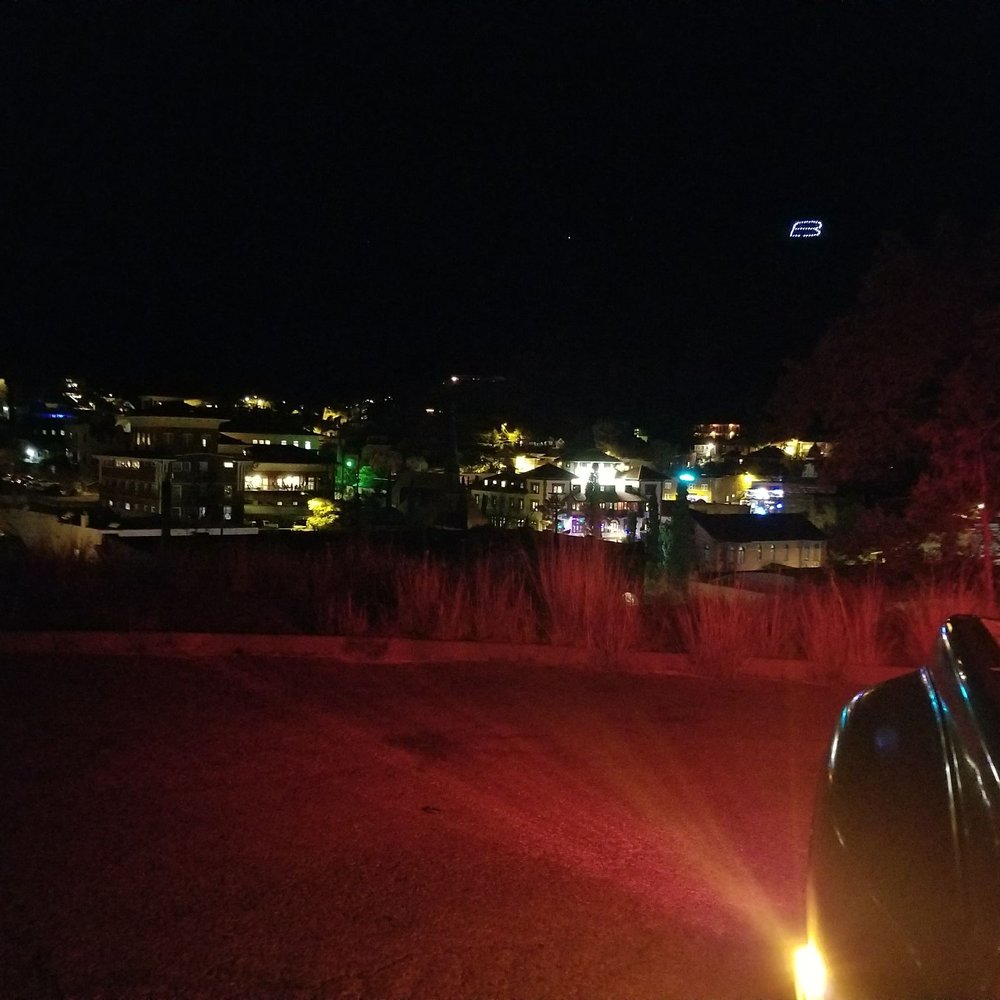 Bisbee at night. Bisbee at night.