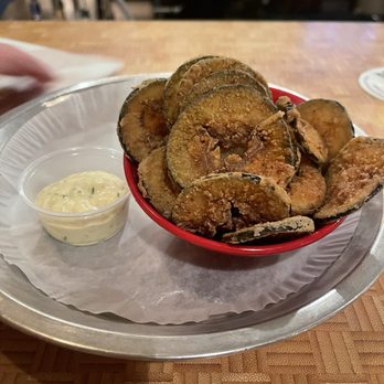 Bull City Burger and Brewery - Legendary Deep Fried Pickle Chips - Breweries Near Me - Durham, North Carolina