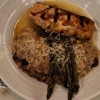 Ristorante Italiano - Salmon with risotto - Italian Near Me - Henderson, Nevada Ristorante Italiano - Salmon with risotto - Italian Near Me - Henderson, Nevada