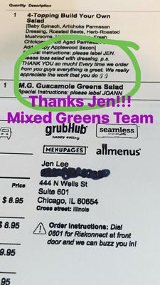 Mixed Greens by null