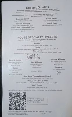 Menu photo 5 Frederick's Cafe Corydon, IN