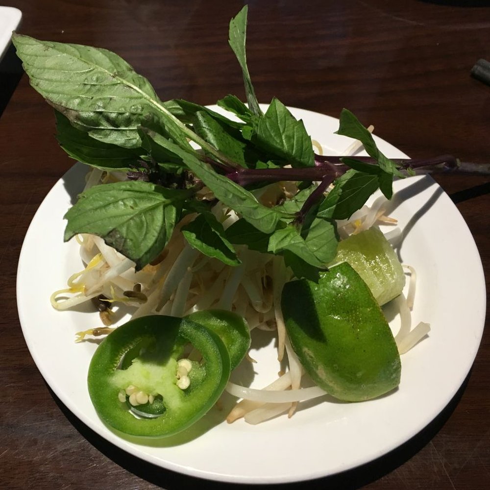 Basil Leaf Vietnamese Restaurant - Soup Garnish - Vietnamese Near Me - Albuquerque, New Mexico